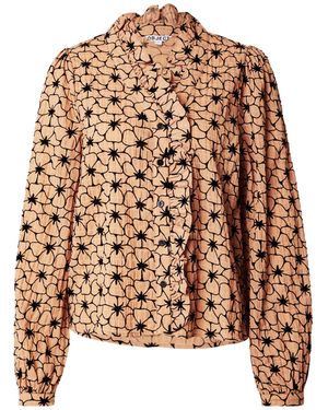 Object Bluse Dea - Braun