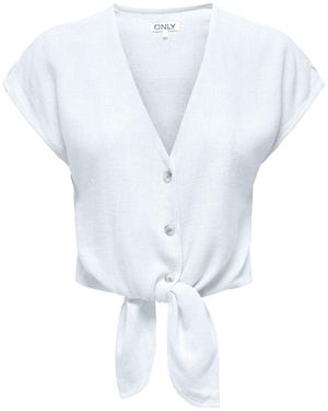ONLY Bluse 'Onlsiesta' - Blau