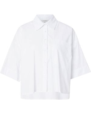 Herrlicher Bluse Perlina - Weiß
