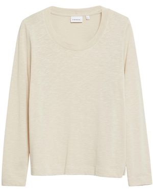 Comma, T-Shirt - Weiß