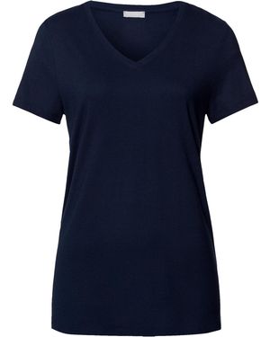Hanro Schlafshirt Sleep & Lounge - Blau