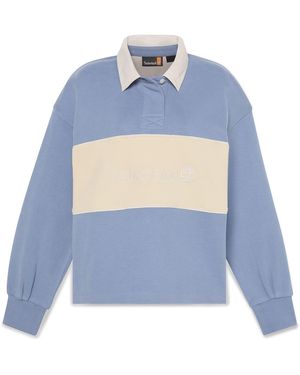 Timberland Sweatshirt Lush Rugby Polo - Blau