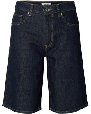 SELECTED Shorts Slfevelyn Kori - Blau