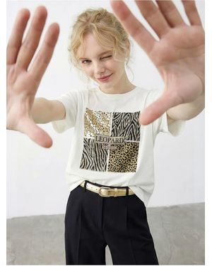 Bianco Lucci T-Shirt - Mehrfarbig