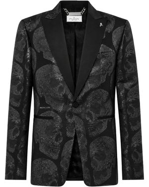 Philipp Plein Sakko Skull - Schwarz