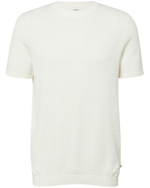 S.oliver Strickpullover - Weiß