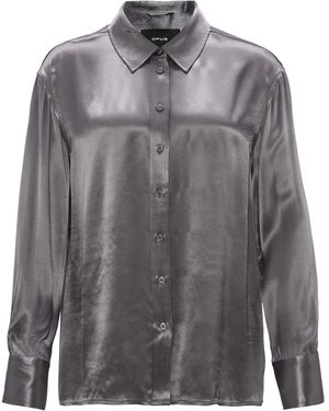 Opus Bluse 'Fenzy' - Grau