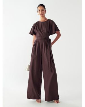 Willa Jumpsuit Clara - Braun