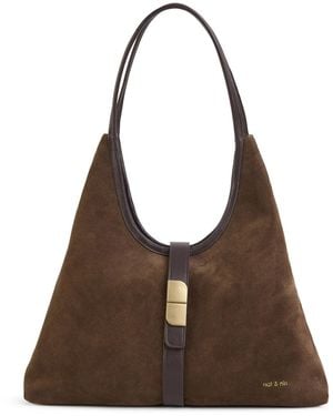 Nat & Nin Schultertasche Romeo - Braun