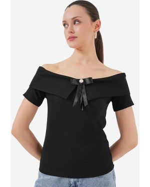 Bigdart Bluse Blusen - Schwarz