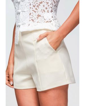 Ombre Shorts - Weiß