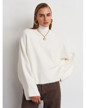 Dilvin Pullover Pullover - Weiß