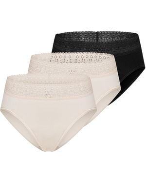 Mey Slip Modal Lace - Mehrfarbig