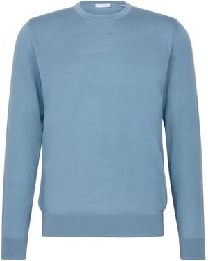 Seidensticker Pullover Smart Knit - Blau