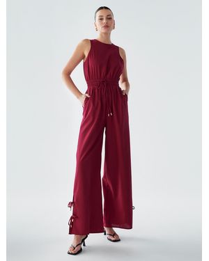 BWLDR Jumpsuit Laila - Rot
