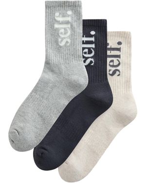 Self Socken - Grau