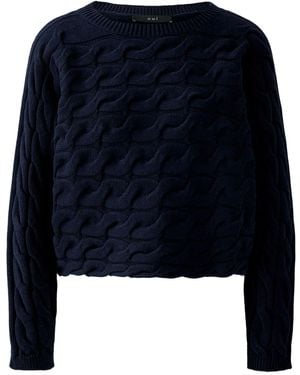 Ouí Pullover - Blau