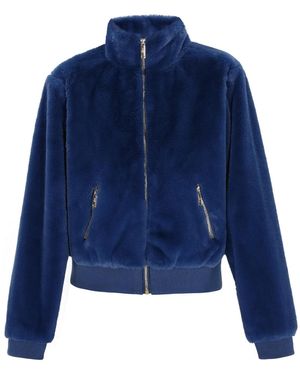 Taddy Jacke Fashion Look - Blau