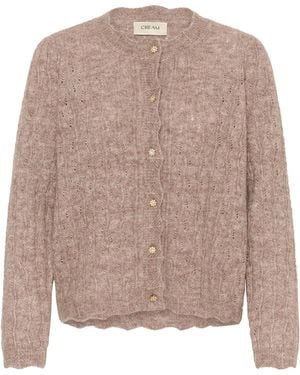 Cream Strickjacke Junah - Braun