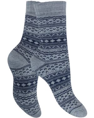 celodoro Socken Wollsocken - Blau