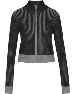 myMo ROCKS Strickjacke - Schwarz