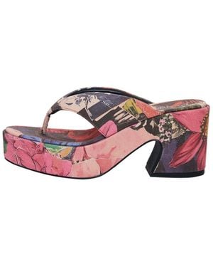 Desigual Zehentrenner - Pink