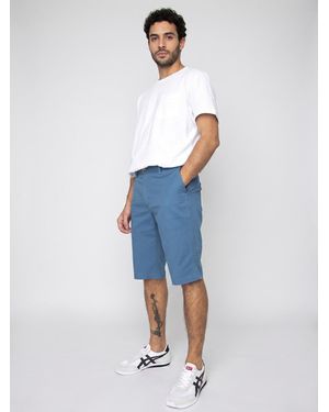 Ben Sherman Hose M Signature Chino Short Wedgewood Pants - Blau