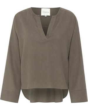 My Essential Wardrobe Bluse Dias - Grau