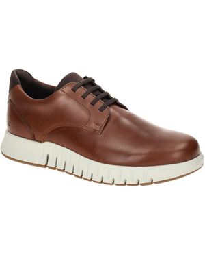 Ecco Schnürschuh Gruuv Schuhe Mink Derby Schnürer 512314 - Braun