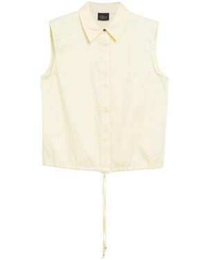 S.oliver Oliver Label Bluse - Weiß