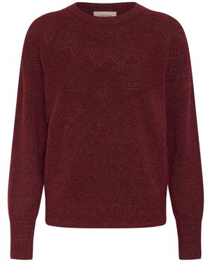 Cream Pullover Crjunah - Rot
