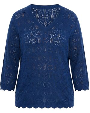 MIAMODA Pullover - Blau