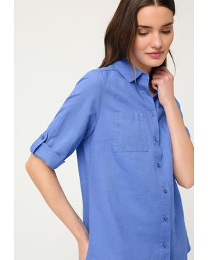 Olsen Hemdbluse - Blau