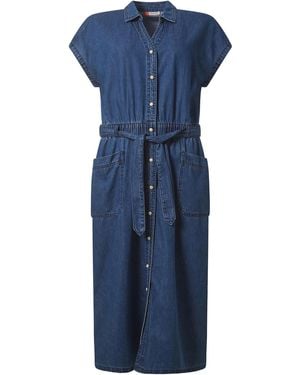 Timezone Denimkleid Sporty - Blau