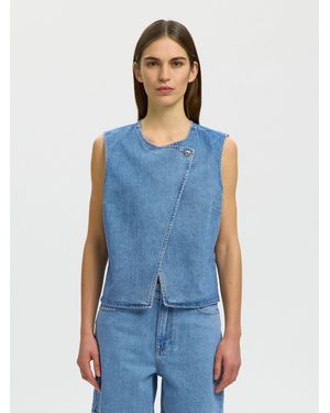 SELECTED Weste - Blau