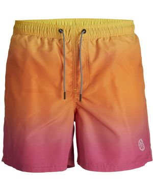 Jack & Jones Badeshorts Fiji - Rot
