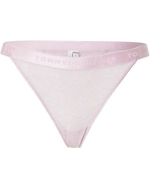 Tommy Hilfiger Tanga Leopard - Pink