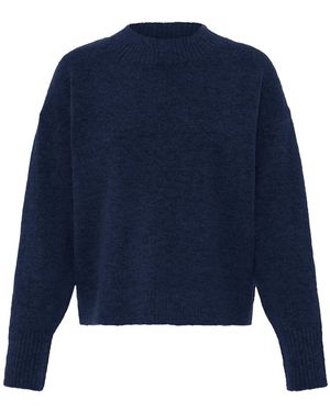Ichi Pullover Sage Ls2 - Blau