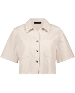Betty Barclay Jeansjacke Mit Kragen - Natur