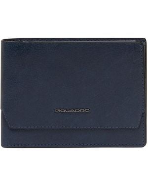 Piquadro Portemonnaie - Blau