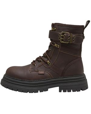 Buffalo Schnürstiefelette Lennox - Weiß