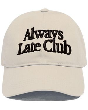 Prohibited Cap Late Club - Weiß