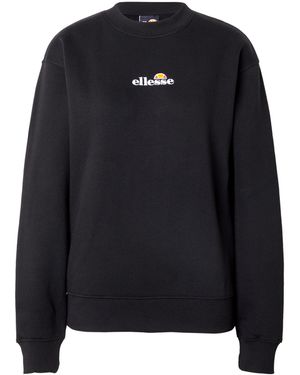 Ellesse Sweatshirt 'Tropezzi' - Schwarz