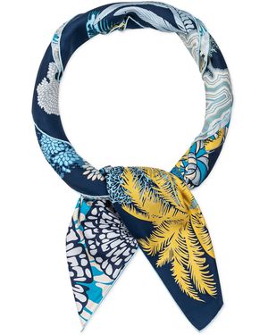 Roeckl Sports Tuch Leopard Camouflage - Blau