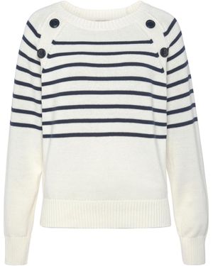 vivance active Pullover - Weiß