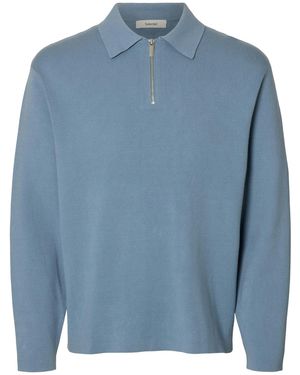 SELECTED Pullover Slhteller - Blau
