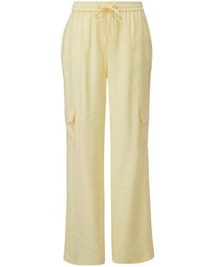 comma casual identity Hose - Gelb