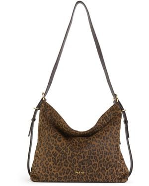 Nat & Nin Schultertasche Moreen - Braun