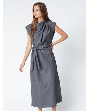 co'couture Cocouture Kleid Saga - Blau