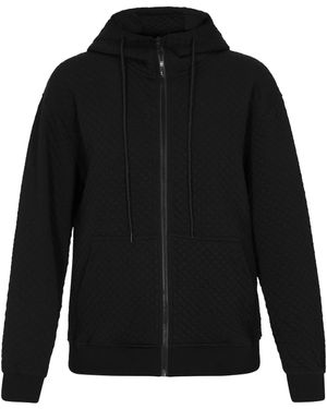 SANIKA Sweatjacke Fashion Look - Schwarz